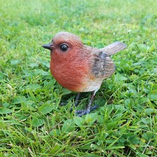 Gartenfigur Rotkehlchen