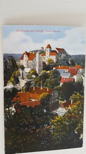 Hohnstein mit schloss - hohnstein,