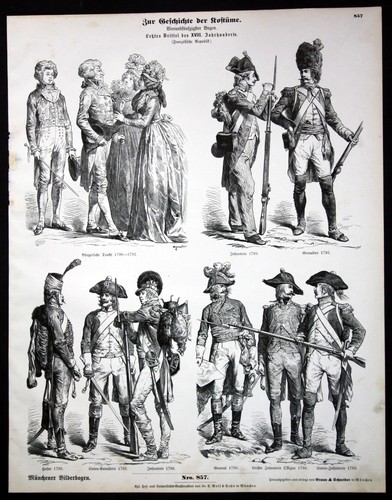 1880 uniformen frankreich - 1880,