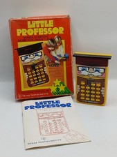Little Professor Texas Instruments Vintage Spiel Neu Restposten Epoche