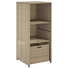 Gartenschrank beige 50x55x115 - beige,