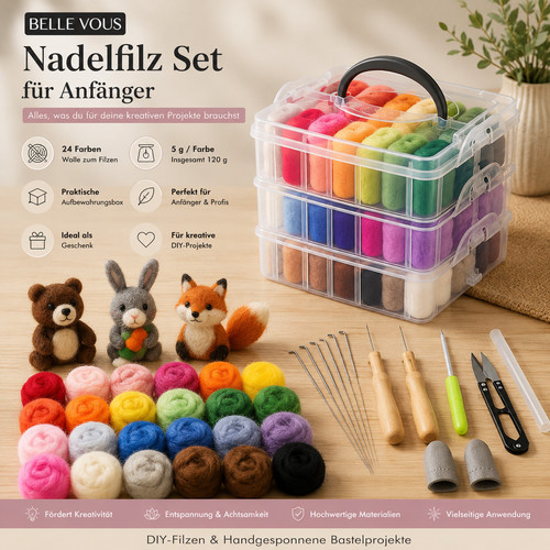 Belle vous nadelfilz set - belle,