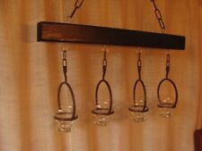 Dänische Decken Lampe Leuchter innen/außen  Eisen Kerzen Kronleuchter Balken