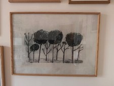 POSTER DRUCK ISIS MAAKESTAD TREES BÄUME SKANDINAVISCH DEKO BOHO NORDIC 50x70