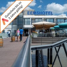 Kurzurlaub Nordsee Groningen Hotel auf Stelzen im Meer 4 Tage Gutschein 2 Pers. 