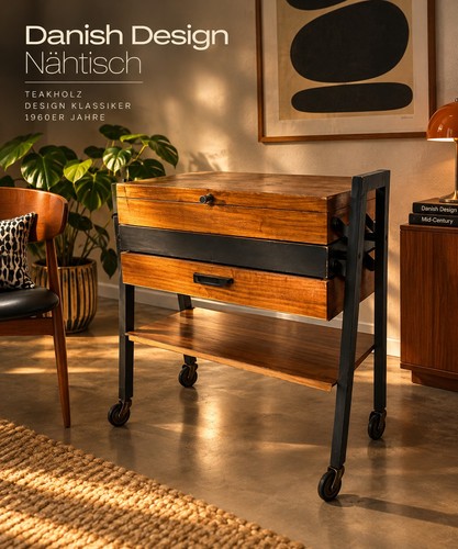 Designer teak holz näh tisch - holz,