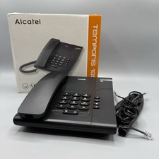 Alcatel Temporis 180 Schwarz BCA Haustelefon Tasten Netztelefon DSL Telefon NEU✅