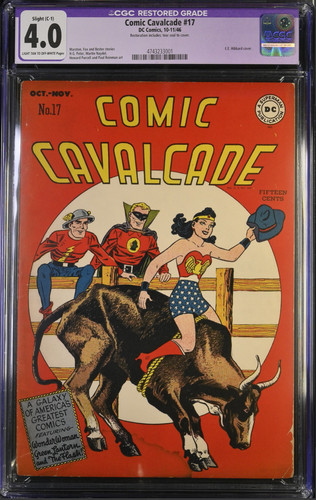 Comic cavalcade dc - comic, #17