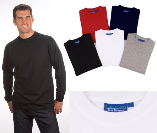 Langarm basic shirt - langarm, t-shirt