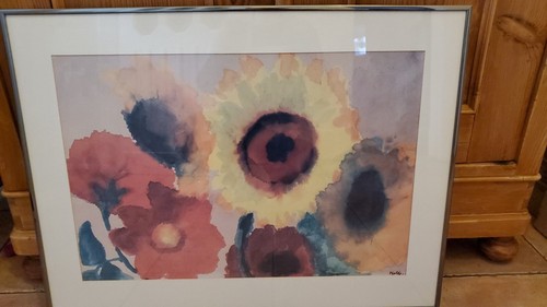 Gerahmter druck emil nolde - gerahmter,