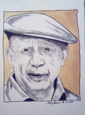 Originalzeichnung   Picasso. 2