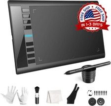 Tableta de dibujo grande con 8