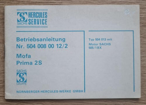 Betriebsanleitung hercules - betriebsanleitung,