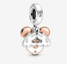Pandora x Disney Micky Maus Doppel-Charm-Anhänger ( 780112C01 ) 