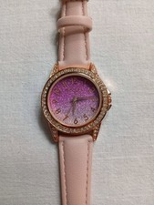 Tikkers Kinderuhr Armbanduhr Rosa Rosegold Glitzer