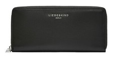 LIEBESKIND BERLIN Sheep Natural Gigi Ziparound Wallet Geldbörse Black Neu