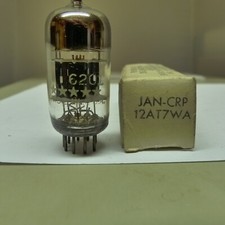 1x NOS JAN-CRP 12AT7WA 6201