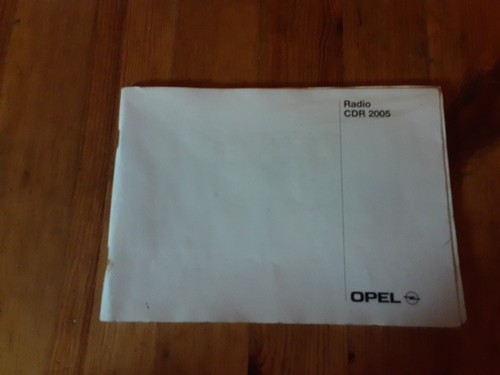 Opel radio cdr - radio, 2005
