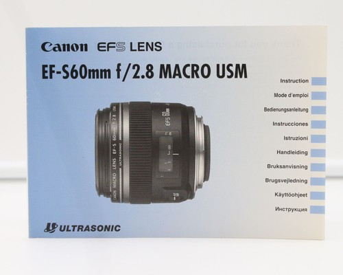 Bedienungsanleitung canon efs - canon,
