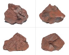 Roter Glaskopf Hämatit Rohstein 40 - 60 mm Blutstein - Cumberland England