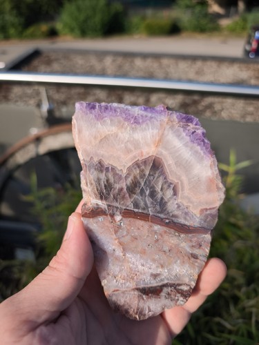 Amethyst achat anschliff - amethyst,