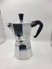 Bialetti Moka Express Herdplatte Kaffeemaschine Kaffeemaschine P43 3 Tassen Silber Espresso
