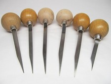 6 Stichel mit Heft zum Fassen