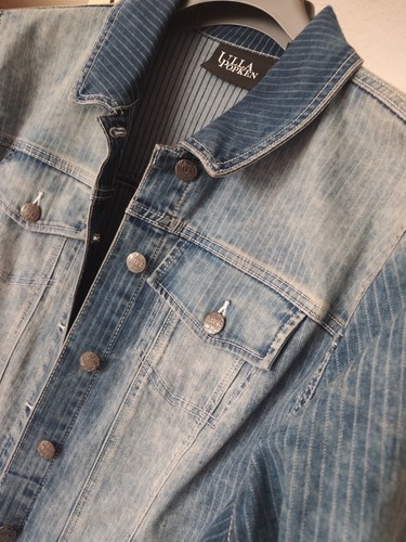 Edle stretch jeansjacke - stretch,