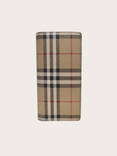 Burberry geldbörse lang beige - geldbörse,