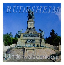 Magnet Souvenir Rüdesheim Niederwalddenkmal 7,5 x 7,5 cm Deko GCG M50