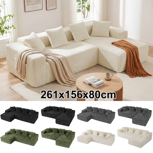 Ecksofa mit schlaffunktioncord - mit,