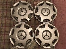 4x Original 16“ Radkappen Felgendeckel Mercedes-Benz C-Klasse W203 2034001025