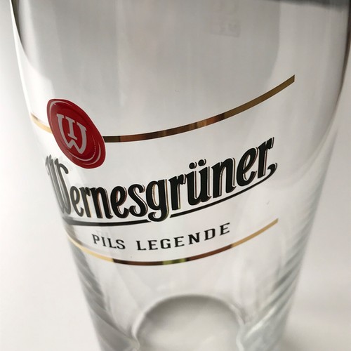 Wernersgrüner pils bier glas - wernersgrüner,