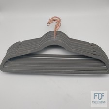 Amazon Basics Kleiderbügel für Anzüge, Samt, schmal, rutschfest - Unvollständig