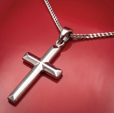  Kreuz Anhänger mit Kette