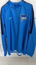 Nike Windbreaker Regenjacke , „Hertha BSC“ Blau atmungsaktiv XXL 54 56 ZIP Neu