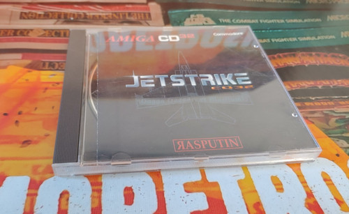 Jetstrike commodore amiga - jetstrike, cd