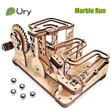 Murmelbahn 3D Puzzle Holz Modellbausatz aus Holz Mechanische Kugelbahn Bausatz