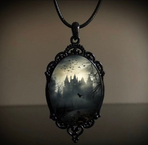 Gothic halloween seilkette - seilkette, mit