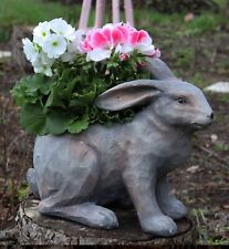 Garten Figur Steinoptik Hase