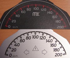 smart fortwo 451 Tachoumbau auf 200km/h bei vorhandenem Tachoblatt