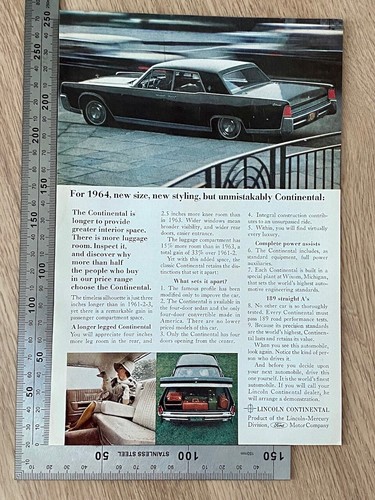 Lincoln continental 64 - lincoln, my