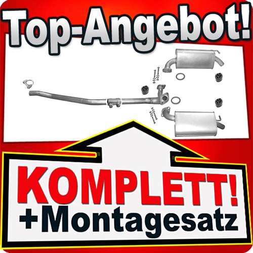 Auspuff für mazda - für, 6