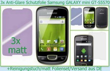 3 x Antireflex matt Display