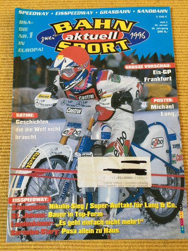 Bahnsport aktuell speedway - bahnsport,