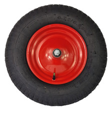 Schubkarrenrad mit Achse