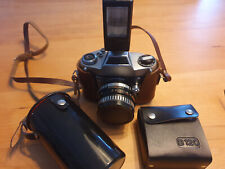 EXA 500 SLR Carl Zeiss Jena Flektogon 2,8/35mm Ihagee Dresden + Blitz+ 2,8/135