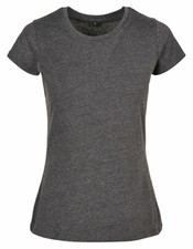Damen T-Shirt Rundhals 100%
