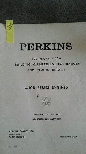 Perkins 108 motordatenblatt - perkins, 4.108