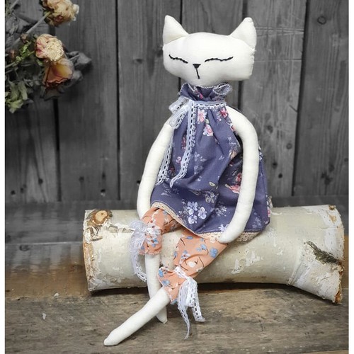 Design stoffkatze katze - cm,